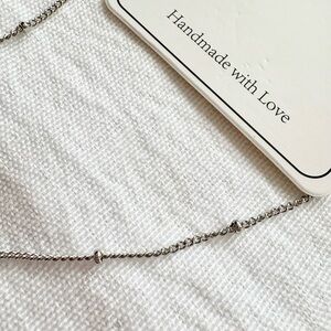 Elegant Silver Necklace